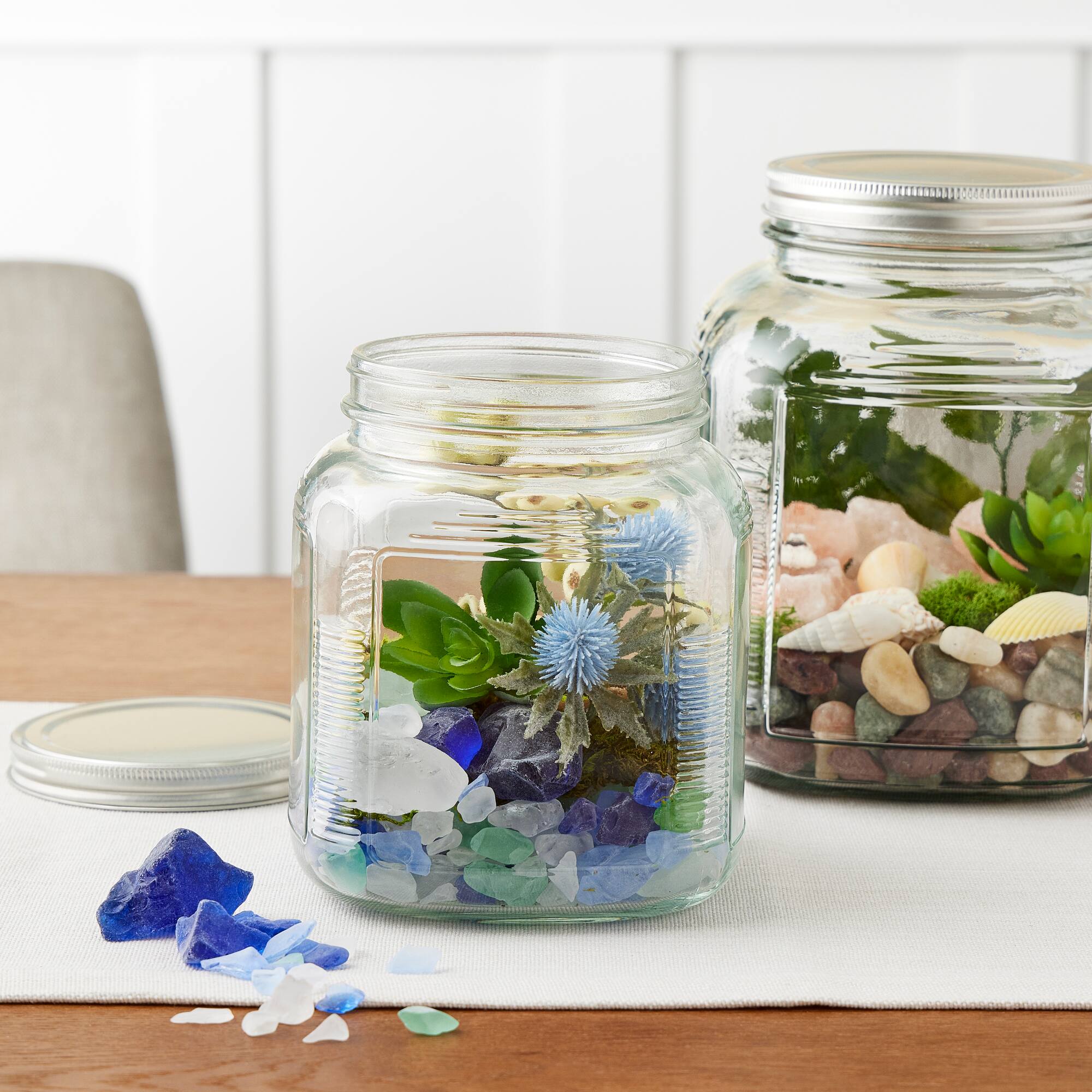 Medium Square Cracker Jar By Ashland®